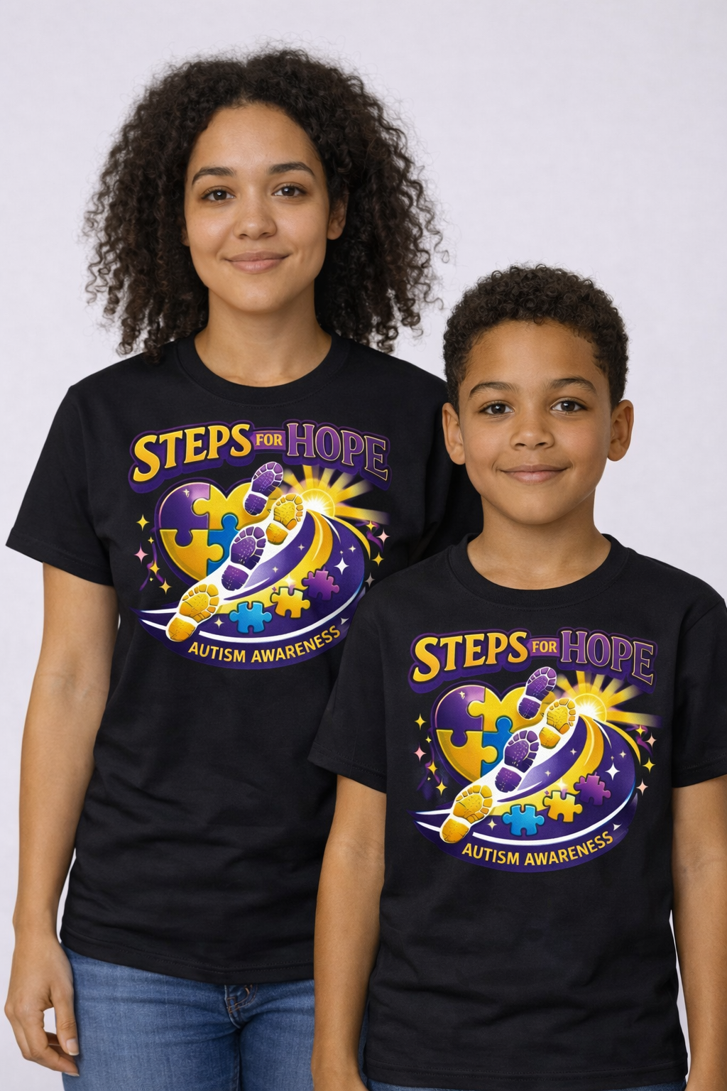Steps For Hope Autism Awareness T-Shirt